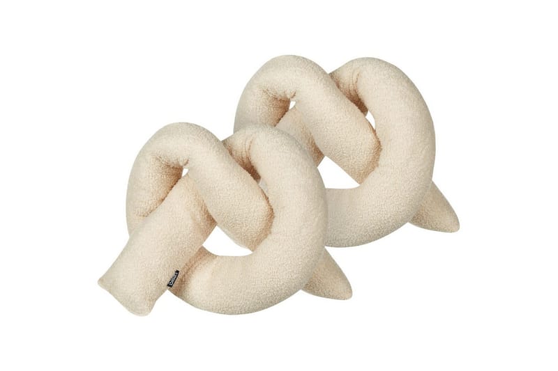 Prydnadskuddar Gladiolus set om 2 Beige - Beige - Utemöbler & utemiljö - Dynor - Utomhuskuddar