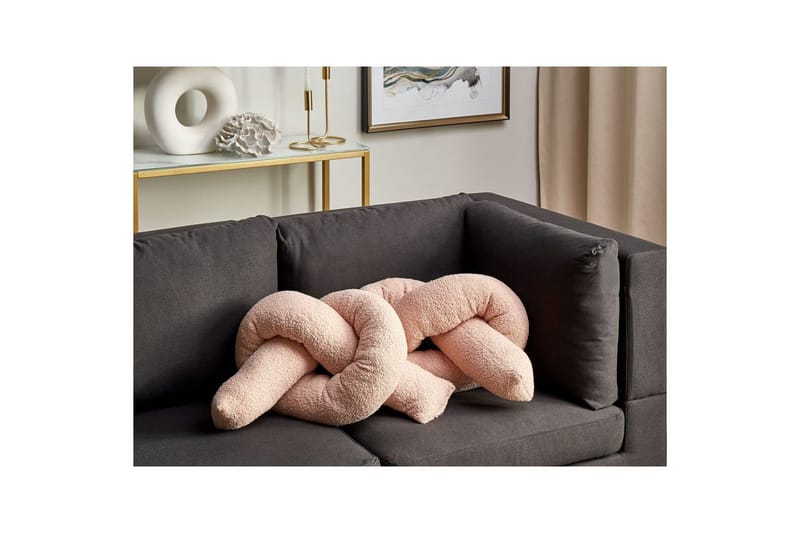 Prydnadskuddar Gladiolus set om 2 Rosa - Rosa - Utemöbler & utemiljö - Dynor - Utomhuskuddar