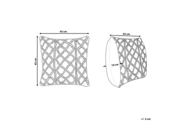 Prydnadskuddar Goreme set om 2 Beige - Beige - Utemöbler & utemiljö - Dynor - Utomhuskuddar