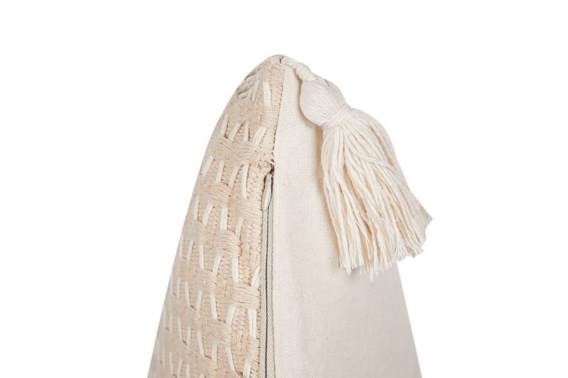 Prydnadskuddar Hakone set om 2 Beige, Fyrkantig - Beige, Fyrkantig - Utemöbler & utemiljö - Dynor - Soffdyna & bänkdyna utemöbler