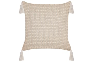 Prydnadskuddar Hakone set om 2 Beige, Fyrkantig - Beige, Fyrkantig - Utemöbler & utemiljö - Dynor - Soffdyna & bänkdyna utemöbler