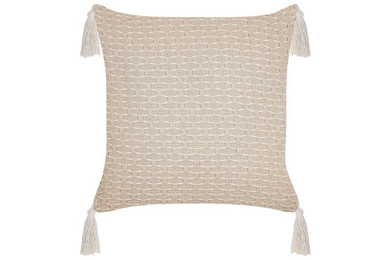 Prydnadskuddar Hakone set om 2 Beige, Fyrkantig - Beige, Fyrkantig - Utemöbler & utemiljö - Dynor - Soffdyna & bänkdyna utemöbler