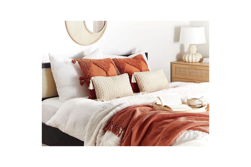 Prydnadskuddar Hakone set om 2 Beige, Rektangulär - Beige, Rektangulär - Utemöbler & utemiljö - Dynor - Utomhuskuddar