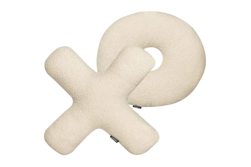 Prydnadskuddar Hesperis set om 2 Beige, Beige