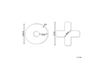 Prydnadskuddar Hesperis set om 2 Beige - Beige - Utemöbler & utemiljö - Dynor - Utomhuskuddar