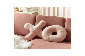 Prydnadskuddar Hesperis set om 2 Rosa - Rosa - Utemöbler & utemiljö - Dynor - Utomhuskuddar