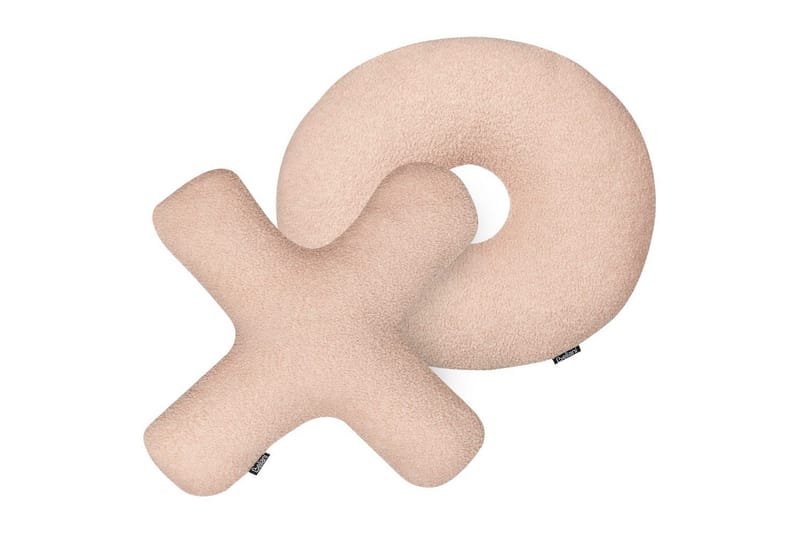 Prydnadskuddar Hesperis set om 2 Rosa - Rosa - Utemöbler & utemiljö - Dynor - Utomhuskuddar