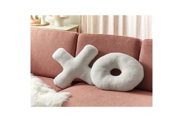 Prydnadskuddar Hesperis set om 2 Vit - Vit - Utemöbler & utemiljö - Dynor - Utomhuskuddar