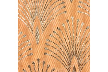 Prydnadskuddar Hoya set om 2 Orange/guld - Orange/guld - Utemöbler & utemiljö - Dynor - Sittdyna & ryggdyna utemöbler
