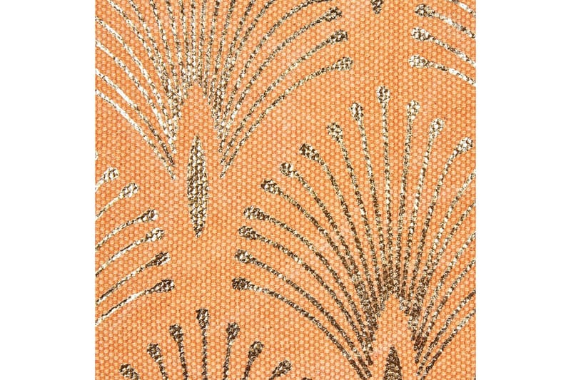 Prydnadskuddar Hoya set om 2 Orange/guld - Orange/guld - Utemöbler & utemiljö - Dynor - Sittdyna & ryggdyna utemöbler