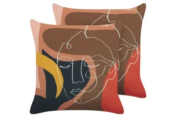 Prydnadskuddar Hyacinth set om 2 - Utemöbler & utemiljö - Dynor - Utomhuskuddar