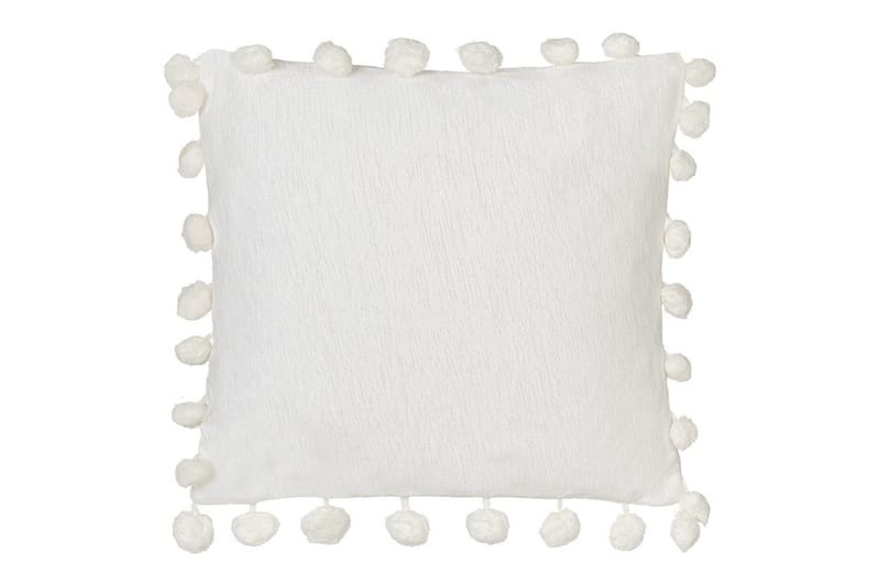 Prydnadskuddar Jasmine set om 2 Vit - Vit - Utemöbler & utemiljö - Dynor - Utomhuskuddar