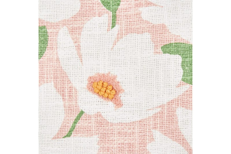 Prydnadskuddar Jatropha set om 2 Rosa/vit/grön/orange - Rosa/vit/grön/orange - Utemöbler & utemiljö - Dynor - Utomhuskuddar