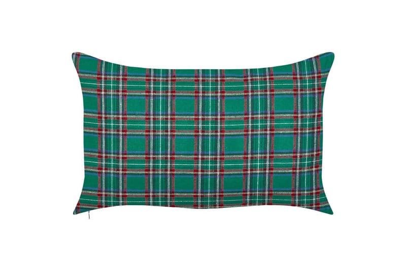 Prydnadskuddar Joycandy set om 2 Grön/Röd/Svart/Vit, Rektangulär - Grön/Röd/Svart/Vit, Rektangulär - Utemöbler & utemiljö - Dynor - Utomhuskuddar