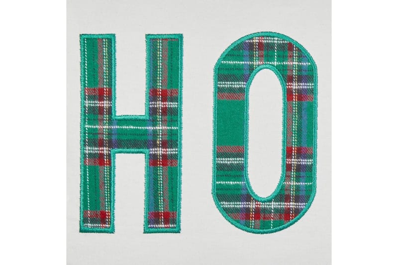 Prydnadskuddar Joycandy set om 2 Vit/Röd/Grön, Fyrkantig - Vit/Röd/Grön, Fyrkantig - Utemöbler & utemiljö - Dynor - Utomhuskuddar