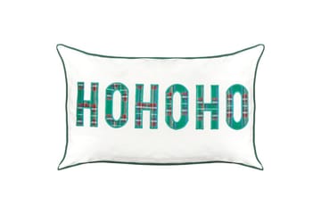 Prydnadskuddar Joycandy set om 2 Vit/Röd/Grön, Rektangulär - Vit/Röd/Grön, Rektangulär - Utemöbler & utemiljö - Dynor - Utomhuskuddar