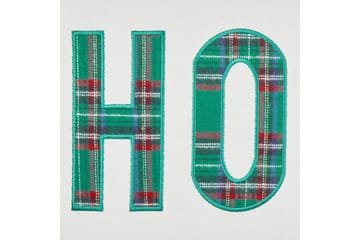 Prydnadskuddar Joycandy set om 2 Vit/Röd/Grön, Rektangulär - Vit/Röd/Grön, Rektangulär - Utemöbler & utemiljö - Dynor - Utomhuskuddar