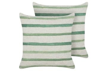 Prydnadskuddar Kafra set om 2 Fyrkantig - Fyrkantig - Textil & mattor - Kudde & kuddfodral - Prydnadskudde & soffkudde