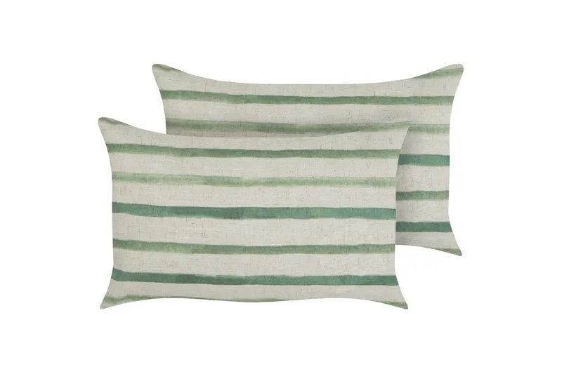 Prydnadskuddar Kafra set om 2 Rektangulär, Rektangulär