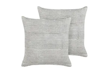 Prydnadskuddar Kanpas set om 2 - Utemöbler & utemiljö - Dynor - Utomhuskuddar