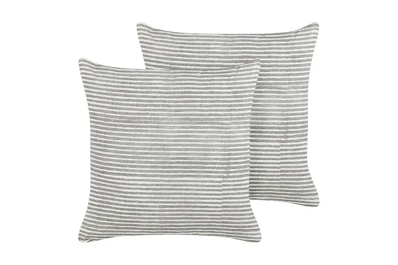 Prydnadskuddar Kanpas set om 2