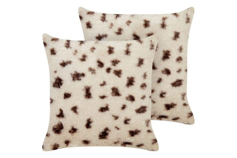 Prydnadskuddar Kasra set om 2 Ljusbeige, Ljusbeige