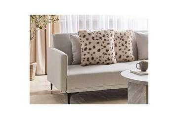 Prydnadskuddar Kasra set om 2 Ljusbeige - Ljusbeige - Textil & mattor - Kudde & kuddfodral - Prydnadskudde & soffkudde