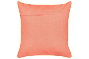 Prydnadskuddar Laminaria set om 2 Rött/guld - Rött/guld - Utemöbler & utemiljö - Dynor - Utomhuskuddar