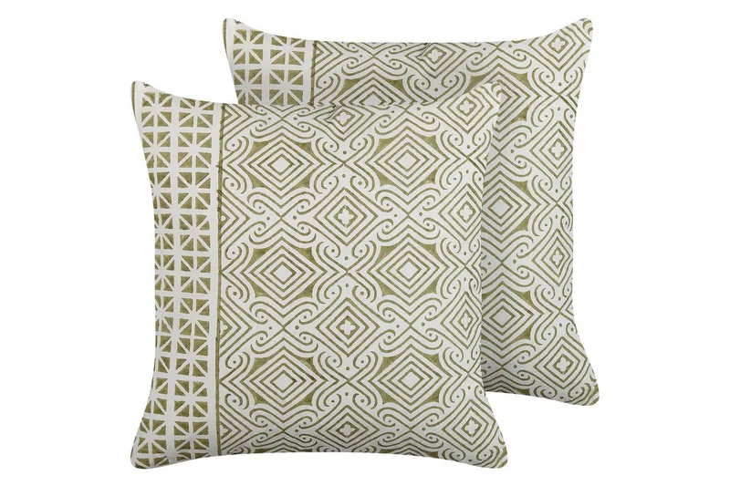 Prydnadskuddar Larics set om 2