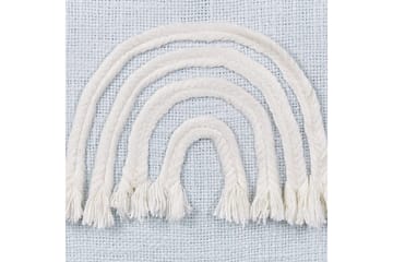 Prydnadskuddar Leea set om 2 Blå/Vit - Blå/Vit - Utemöbler & utemiljö - Dynor - Utomhuskuddar