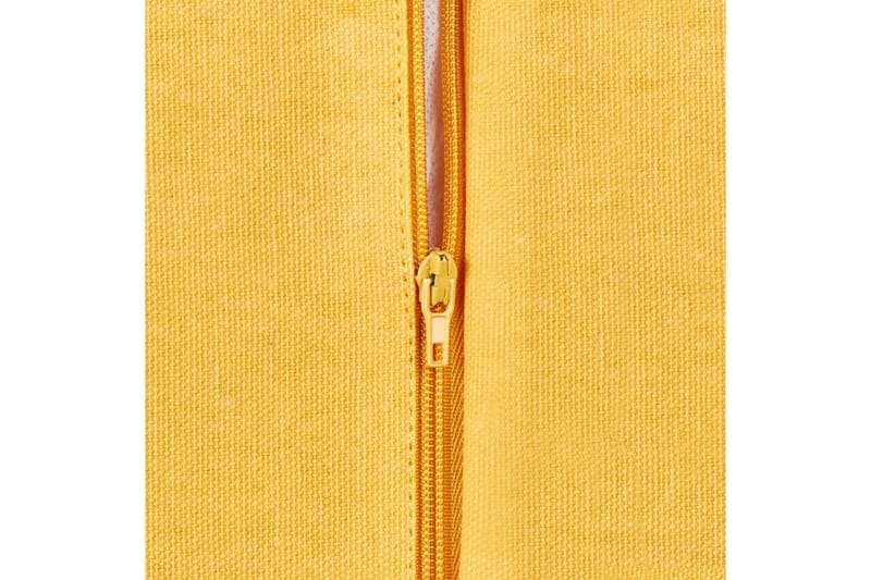 Prydnadskuddar Leea set om 2 Gul/Vit - Gul/Vit - Utemöbler & utemiljö - Dynor - Utomhuskuddar