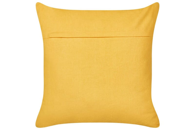 Prydnadskuddar Leea set om 2 Gul/Vit - Gul/Vit - Utemöbler & utemiljö - Dynor - Utomhuskuddar