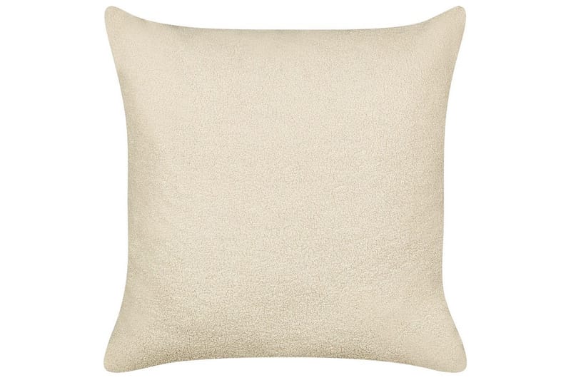 Prydnadskuddar Leuzea set om 2 Beige, 60x60 cm - Beige, 60x60 cm - Utemöbler & utemiljö - Dynor - Utomhuskuddar