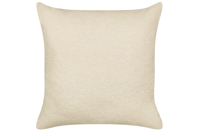 Prydnadskuddar Leuzea set om 2 Beige, 60x60 cm - Beige, 60x60 cm - Utemöbler & utemiljö - Dynor - Utomhuskuddar