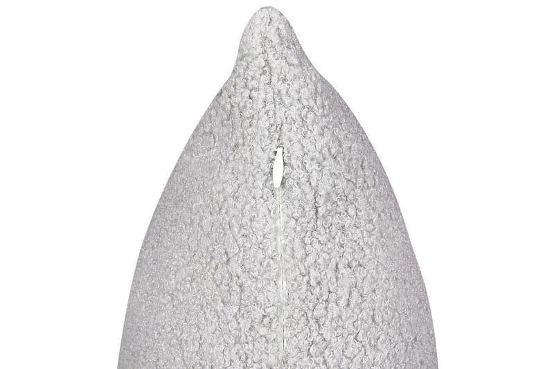 Prydnadskuddar Leuzea set om 2 Grå, 45x45 cm - Grå, 45x45 cm - Utemöbler & utemiljö - Dynor - Utomhuskuddar