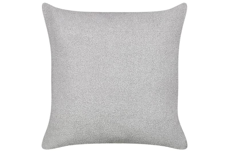 Prydnadskuddar Leuzea set om 2 Grå, 60x60 cm - Grå, 60x60 cm - Utemöbler & utemiljö - Dynor - Utomhuskuddar