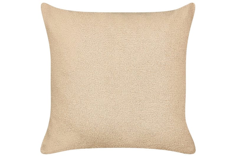 Prydnadskuddar Leuzea set om 2 Sandbeige, 60x60 cm - Sandbeige, 60x60 cm - Utemöbler & utemiljö - Dynor - Utomhuskuddar