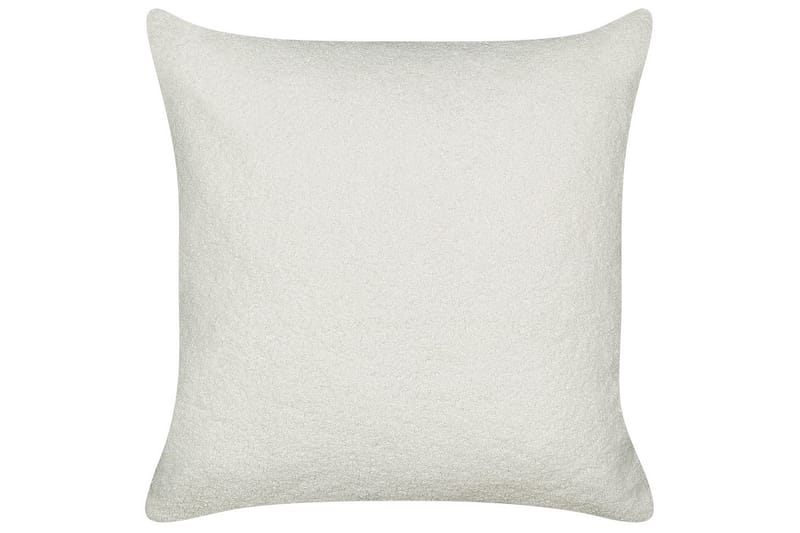 Prydnadskuddar Leuzea set om 2 Vit, 45x45 cm - Vit, 45x45 cm - Utemöbler & utemiljö - Dynor - Utomhuskuddar