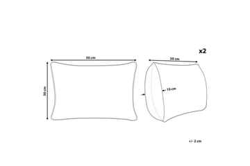 Prydnadskuddar Lithops set om 2 - Utemöbler & utemiljö - Dynor - Utomhuskuddar