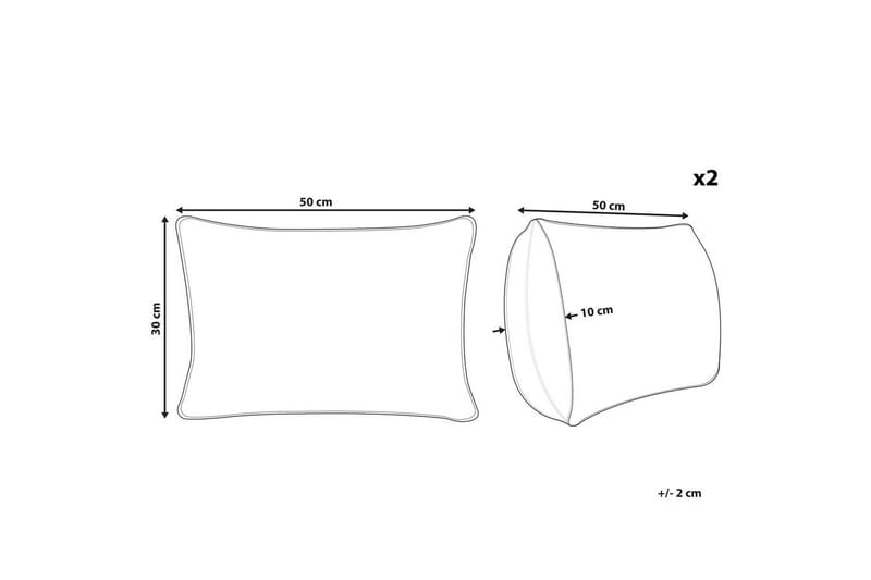 Prydnadskuddar Lithops set om 2 - Utemöbler & utemiljö - Dynor - Utomhuskuddar