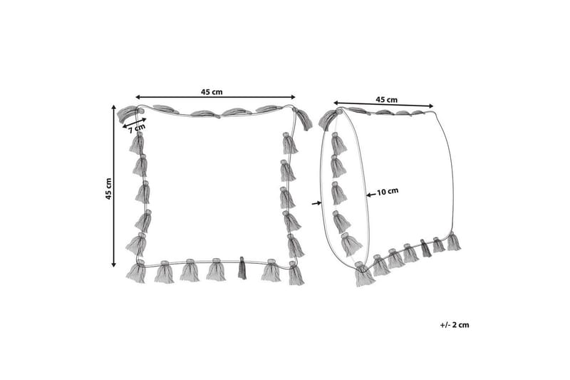 Prydnadskuddar Lynchis Rosa - Rosa - Utemöbler & utemiljö - Dynor - Utomhuskuddar