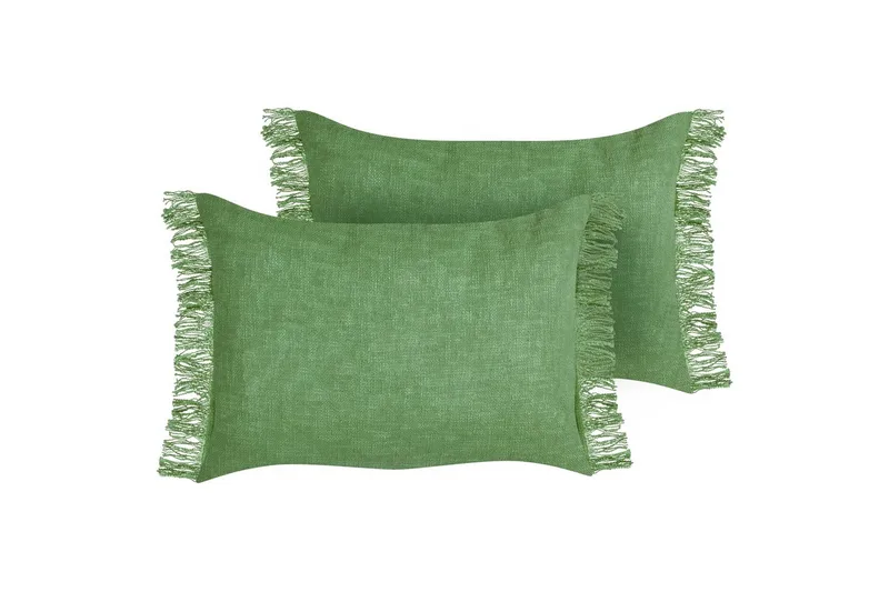 Prydnadskuddar Maba set om 2 Grön, Grön