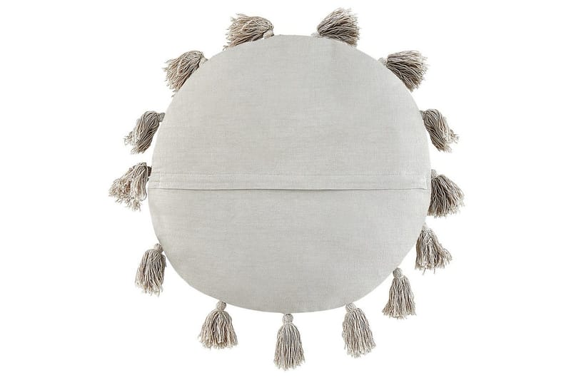 Prydnadskuddar Madia set om 2 Grå - Grå - Utemöbler & utemiljö - Dynor - Utomhuskuddar