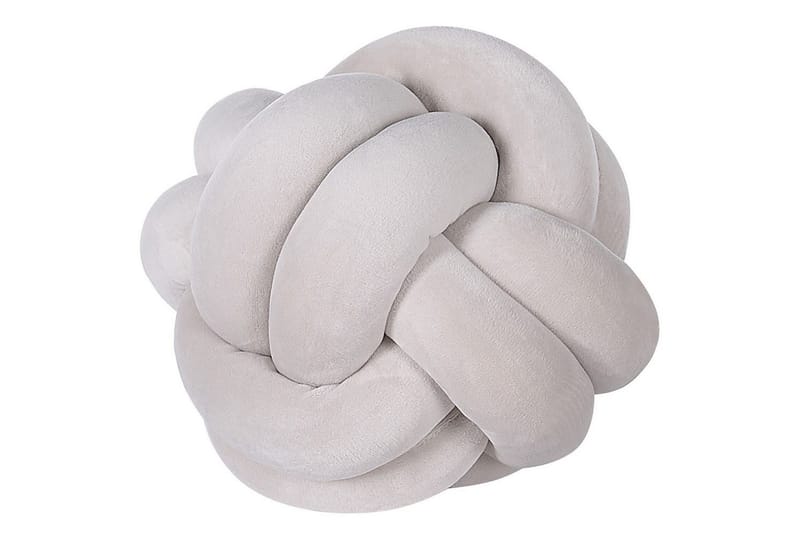 Prydnadskuddar Malni Ljusgrå, 20x20x20 cm - Ljusgrå, 20x20x20 cm - Utemöbler & utemiljö - Dynor - Övriga dynor