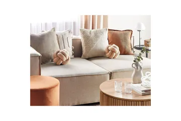 Prydnadskuddar Malni set om 2 Beige - Beige - Utemöbler & utemiljö - Dynor - Utomhuskuddar