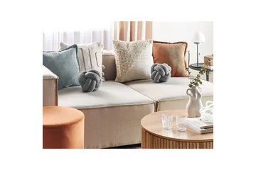 Prydnadskuddar Malni set om 2 Grå - Grå - Utemöbler & utemiljö - Dynor - Utomhuskuddar