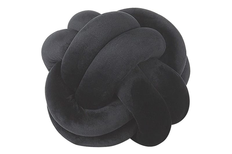 Prydnadskuddar Malni Svart, 20x20x20 cm - Svart, 20x20x20 cm - Textil & mattor - Kudde & kuddfodral - Prydnadskudde & soffkudde