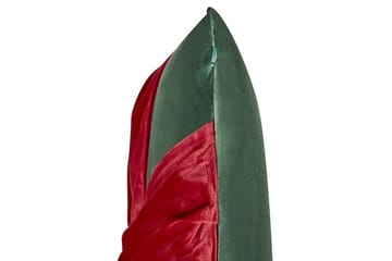 Prydnadskuddar Marshmallow set om 2 Grön/Röd - Grön/Röd - Utemöbler & utemiljö - Dynor - Utomhuskuddar