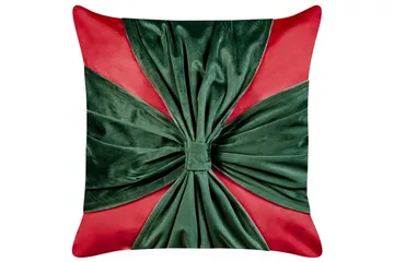 Prydnadskuddar Marshmallow set om 2 Röd/Grön - Röd/Grön - Utemöbler & utemiljö - Dynor - Utomhuskuddar