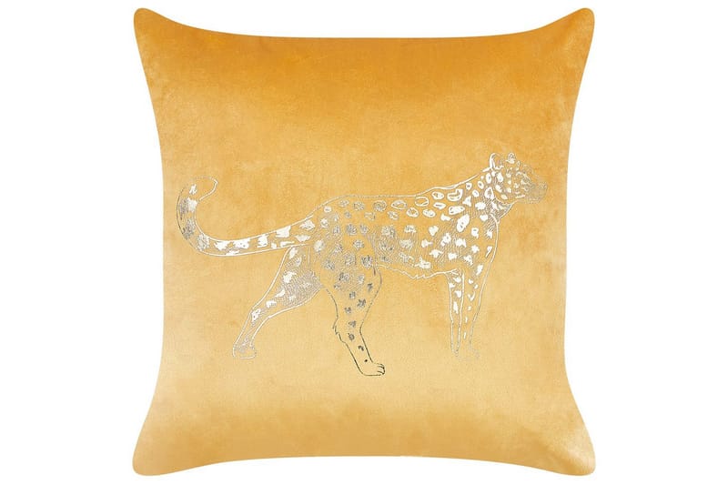 Prydnadskuddar Marula set om 2 Gul/Guld - Gul/Guld - Utemöbler & utemiljö - Dynor - Utomhuskuddar